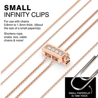 Small Rose Gold Classic Shortener