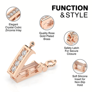 Small Rose Gold Classic Shortener