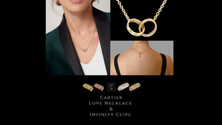 How to Shorten a Cartier Love Necklace with Infinity Clips - InfinityClips