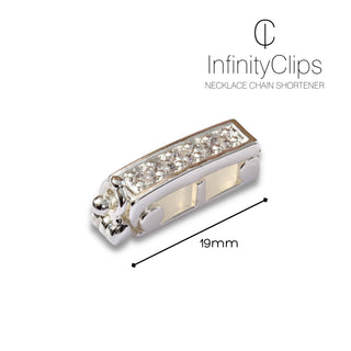 Large Silver Classic Shortener - InfinityClips