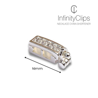 Small Silver Classic Shortener - InfinityClips